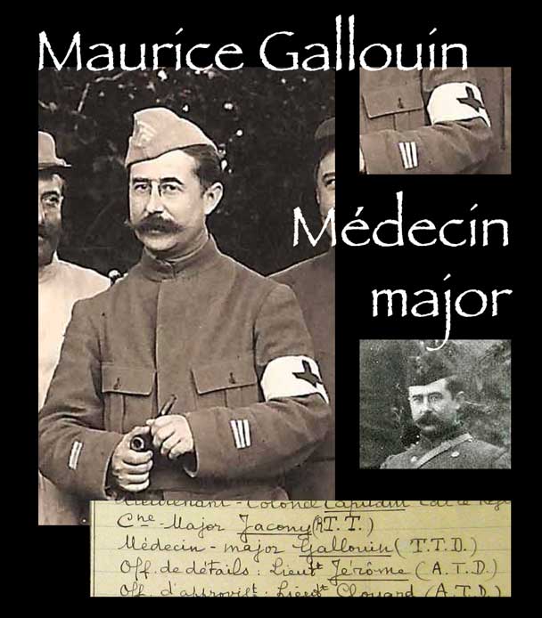 Maurice Gallouin, mdecin major du 28e RI