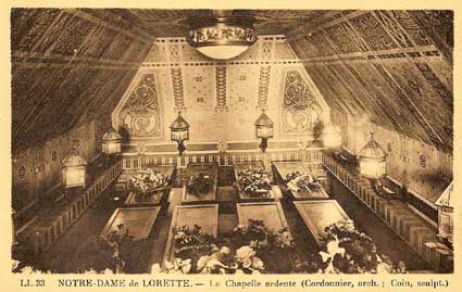 carte postale de Notre Dame de Lorette