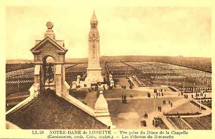 carte postale de Notre Dame de Lorette