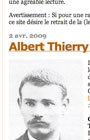 Albert Thierry libéré par le 36e RI