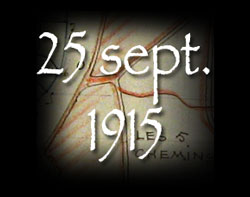 Lire le texte sur le 25 septembre 1915