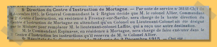 La mutation d'André Allier