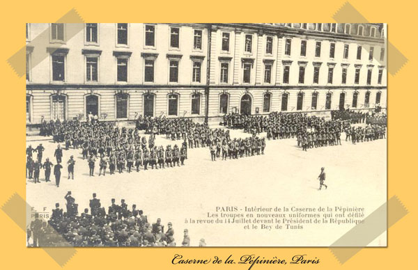 La caserne de la Pépinière, Paris