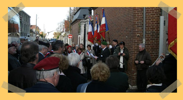 Le 11 novembre 2008 à Vernon