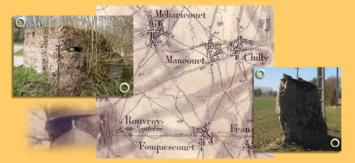 plan de Maucourt et photos de blockhaus