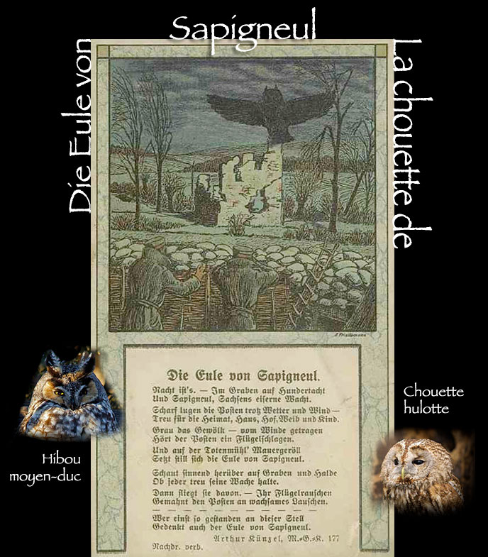 Le pome allemand de Sapigneul