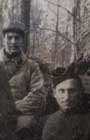 Dans le bois des geais, janvier 1915. Photo de la collection Jean Duch