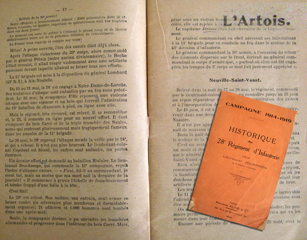 Photo de l'historique du 28e RI