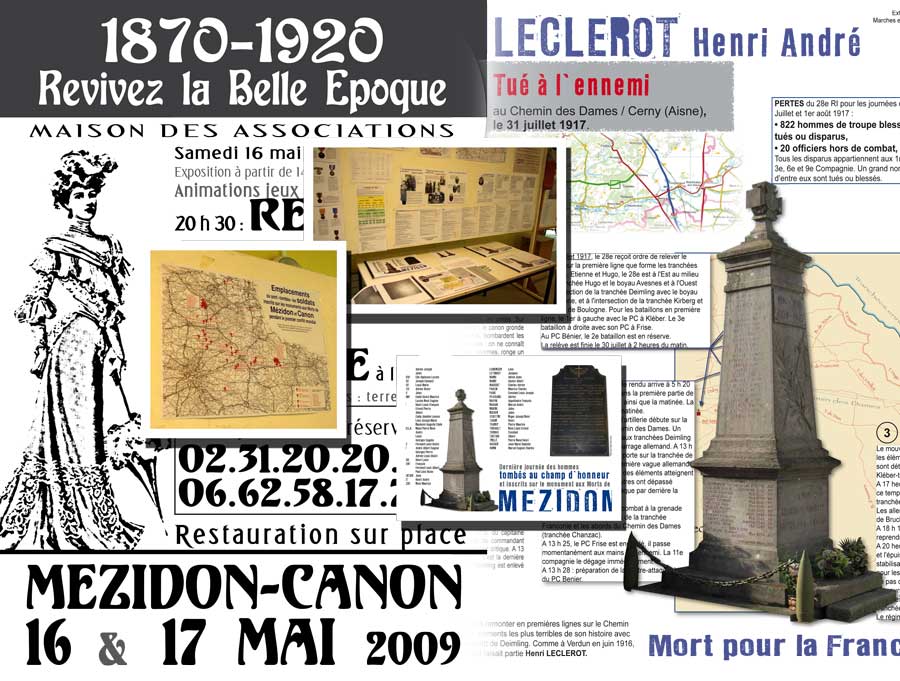 Visuel de l'exposition de Valérie Lecroq à Mézidon (14)