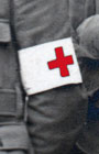 Service de santé du 28e RI. Photo : F. Videlaine