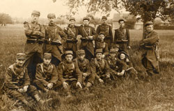 Soldats du 28e RI : avant 1914. Collection : Y. Thomas