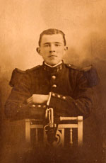 Jeune soldat d'avant 1914