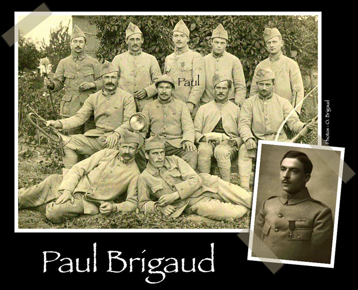 Paul Brigaud de la 7e compagnie du 28e RI