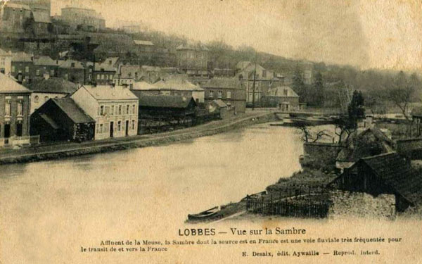 Lobbes, en Belgique, aot 1914.