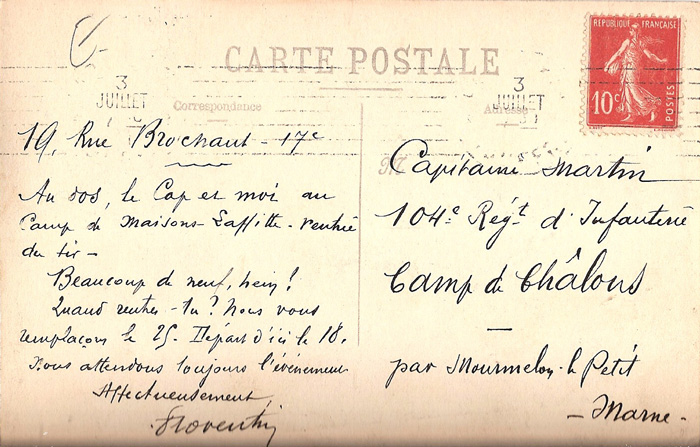 Est-ce le capitaine Florentin de la 7e compagnie ?
