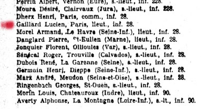 Lucien Gaillard, prisonnier