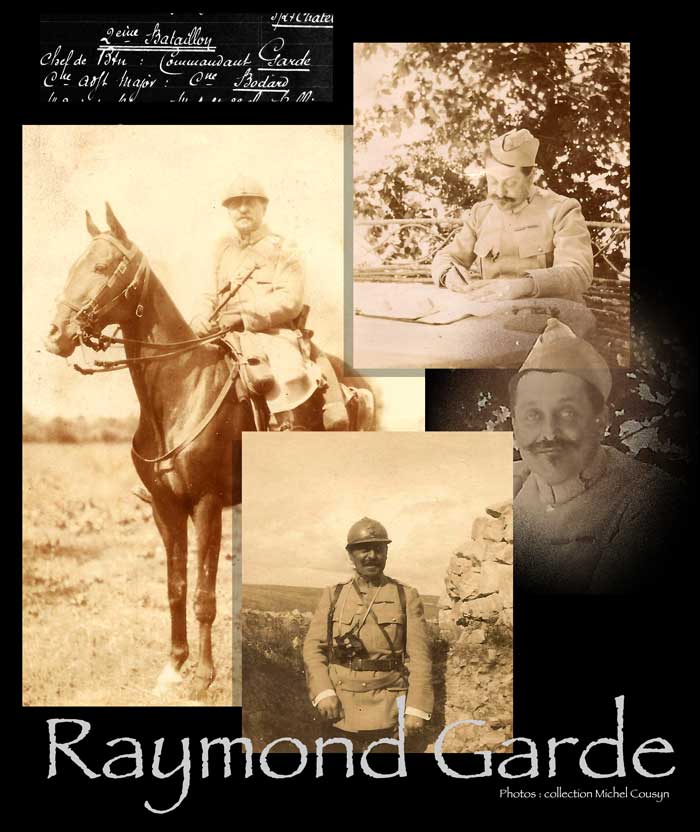 Raymond Garde, commandant du 28e RI. Photo : Michel Cousyn.