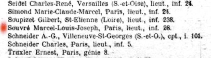 Marcel Souvr du 28e RI