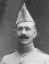 Portrait de Jean Thurninger, chef de bataillon du 28e