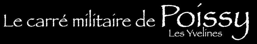 Bandeau de la page concernant le carré militaire de Poissy (78)