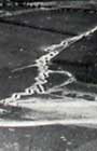 Une vue aérienne de Noulette début 1915